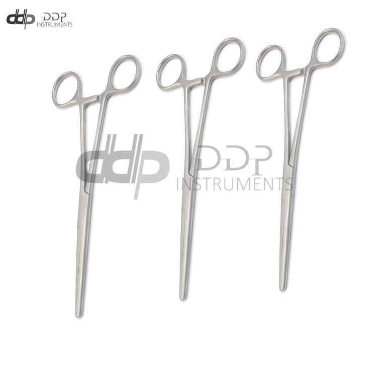 Lot Of 3 Pieces Carmalt Forceps 8" Straight  Surgical Instrument Stainless Steel