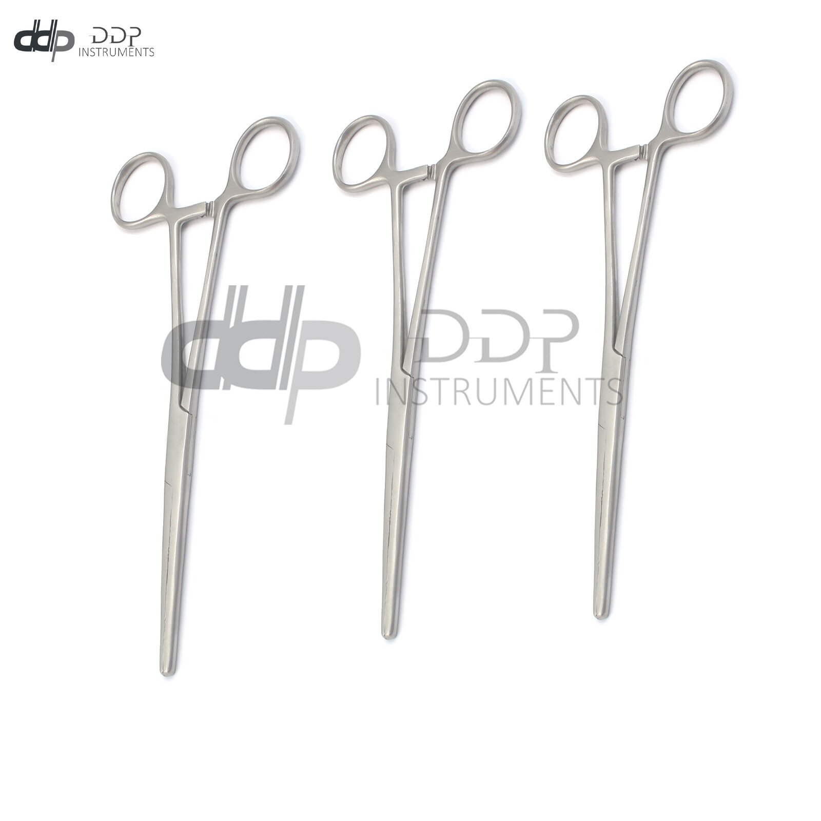 Lot Of 3 Pieces Carmalt Forceps 8" Straight Surgical Instrument Stainless Steel