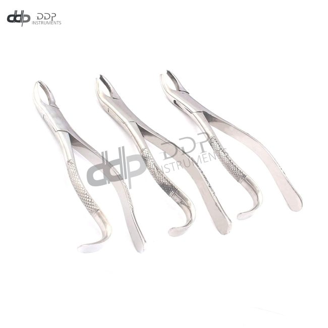 Lot Of 3 Pieces EXTRACTING FORCEPS # 18L DENTAL SURGICAL INSTRUMENTS