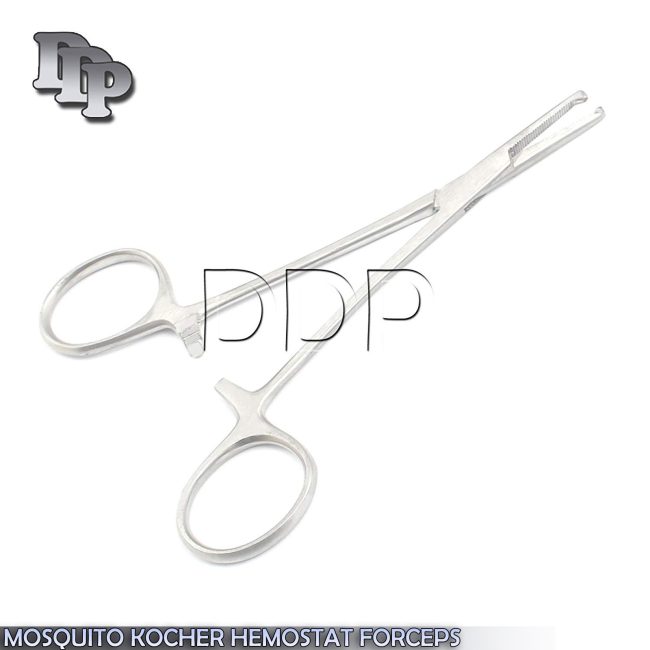 Micro Halsted Kocher Forceps Straight Mosquito Hemostatic Vet Surgical Lab Tools