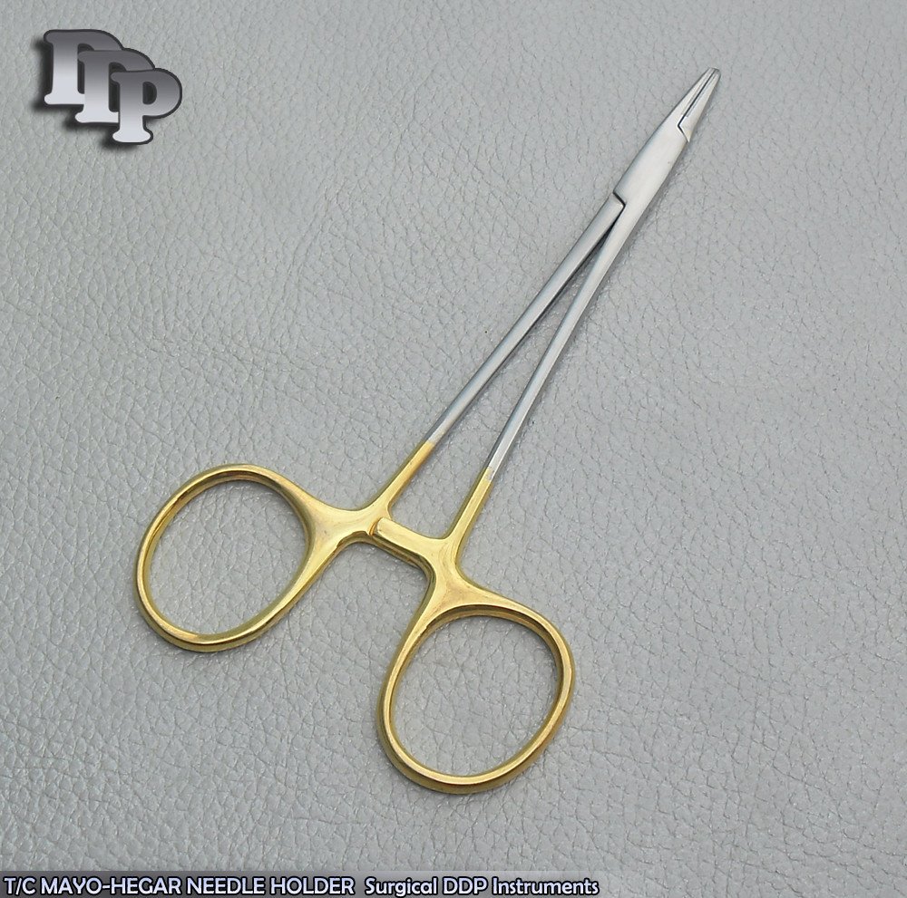 NEW T/C MAYO HEGAR NEEDLE HOLDER 15CM DENTAL SURGICAL INSTRUMENTS