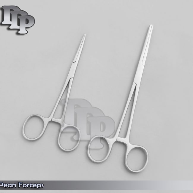 New 2pc Set 7" + 8" Straight Hemostat Forceps Locking Clamps Stainless Steel