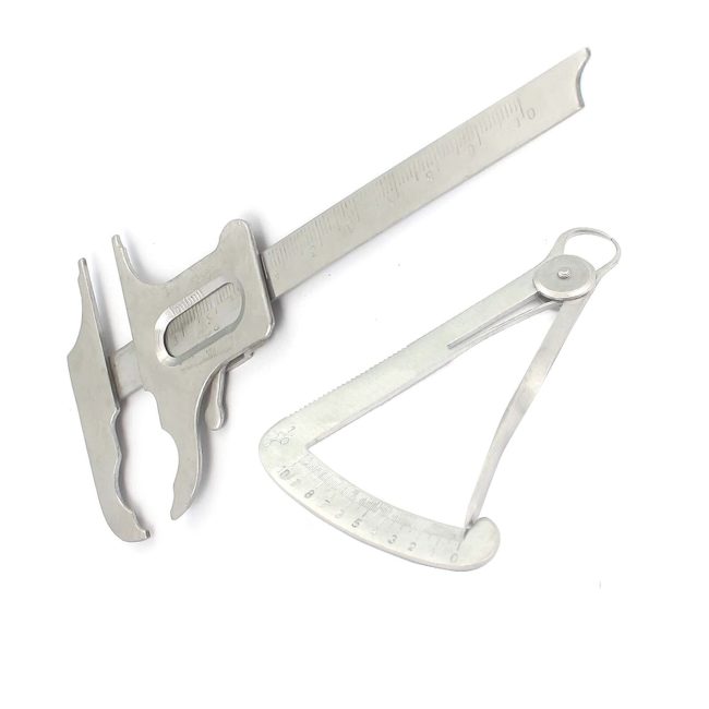 New Dental Boley Gauge & Iwanson Guage Vernier Lab Instrument Dentist