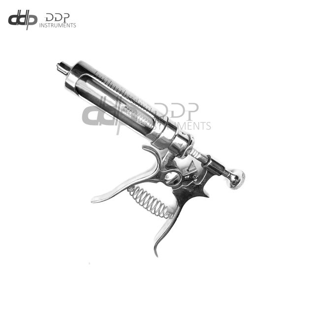 Premium Veterinary Syringe Gun Livestok Cow, Horse Multidose Injector 10ML