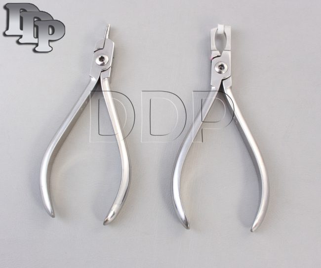 Set of 2 Posterior Band Removing Plier & Nance Loop Forming Plier Dental