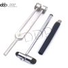 Set of 3 pcs Reflex Buck Percussion Hammer Penlight Tuning Fork C 128
