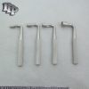 Set of 4 Tissue Punch  Curved Dental ENT Surgical Instruments