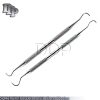 Sickle h6/h7 Jacquette u15/30 Dental Scalers Periodontal Double Ended Instrument