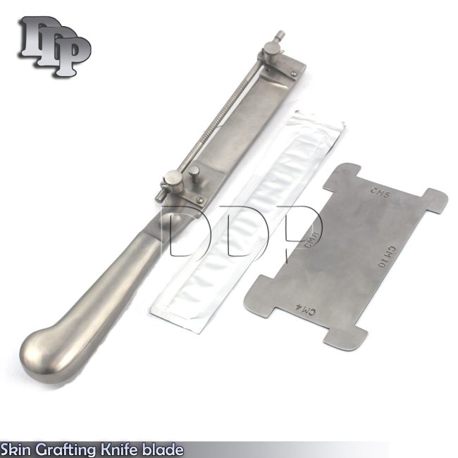 Skin Grafting Knife blade plate Orthopedic Instruments