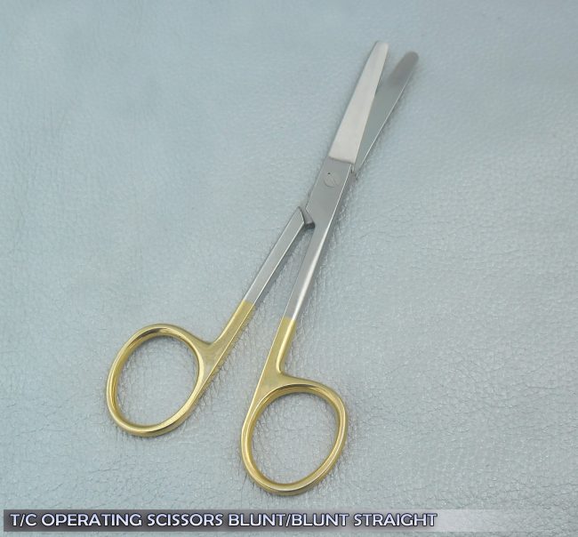 T/C Operating Scissors Blunt/Blunt 5.50" Straight