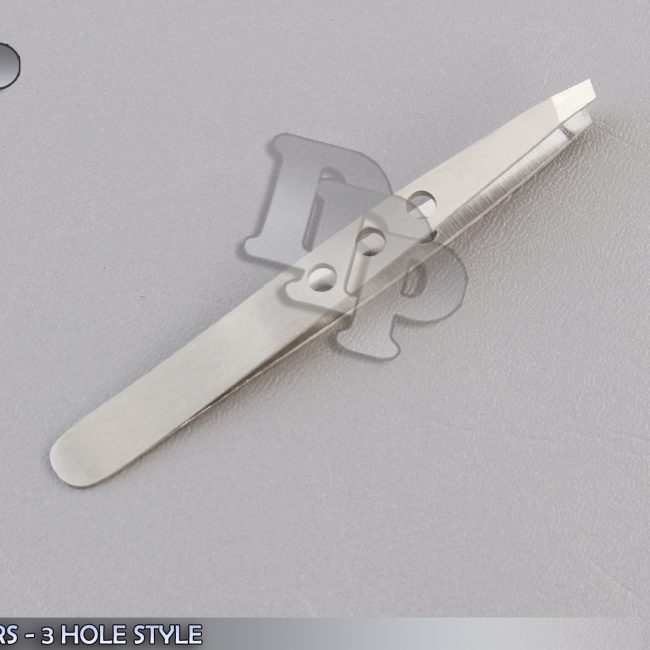 TWEEZERS - 3 HOLE STYLE pro grade Manicure beauty Item