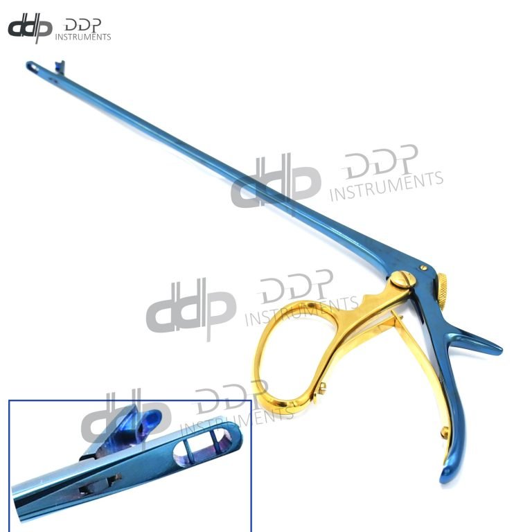 Titanium Blue Heavy Grip Tischler Biopsy Forceps 10" DS-1307