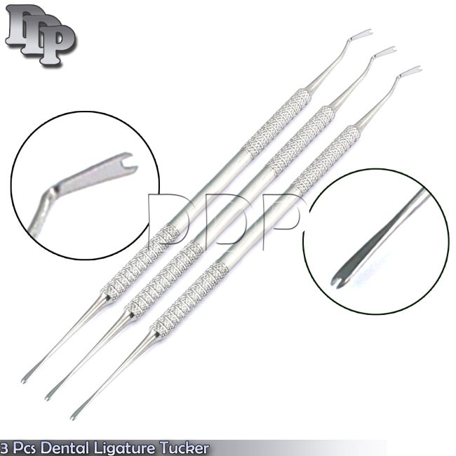X3 Dental Ligature Tying And Tucking Tucker Director Orthodontic Lab Scalers New