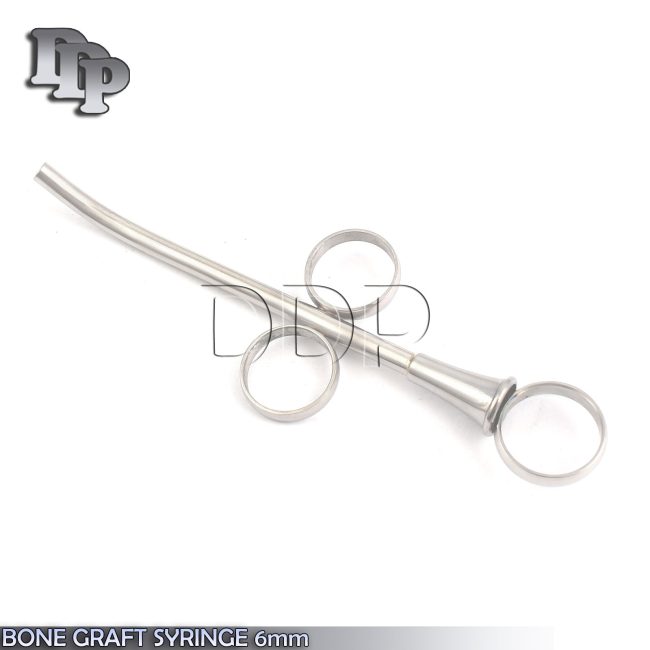 1 EA PREMIUM GERMAN STAINLESS BONE GRAFT SYRINGE 6mm Implant Dental Instruments