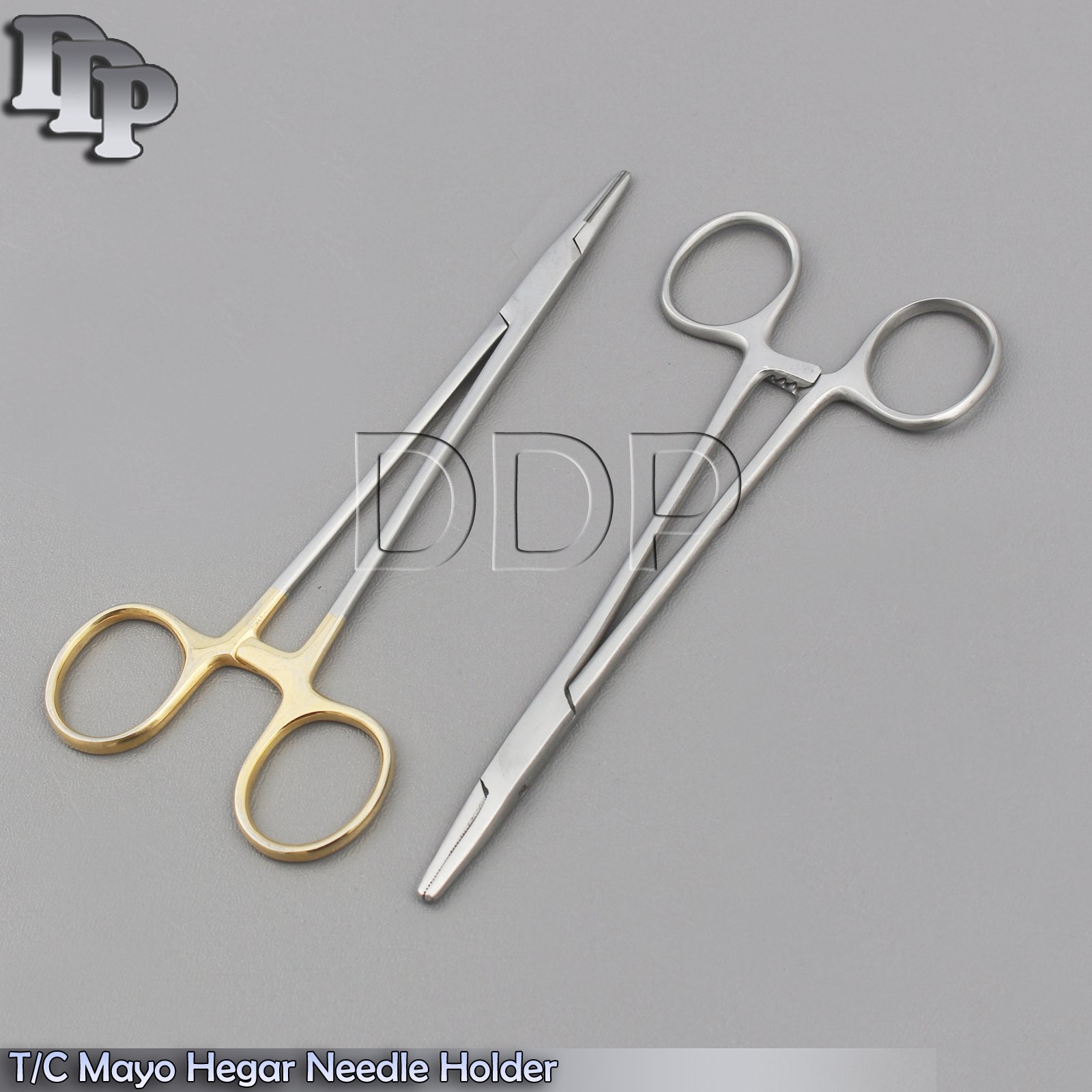 1 T/C + 1 O.R GRADE MAYO HEGAR NEEDLE HOLDER 6" SERR