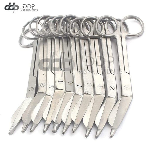 10 O.R GRADE LISTER BANDAGE SCISSORS 5.5" VETERINARY DENTAL SURGICAL FIRST AID