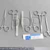 10 PCS SUTURE MEDICAL STUDENT SURGICAL INSTRUMENTS KIT+5 BLADES#15
