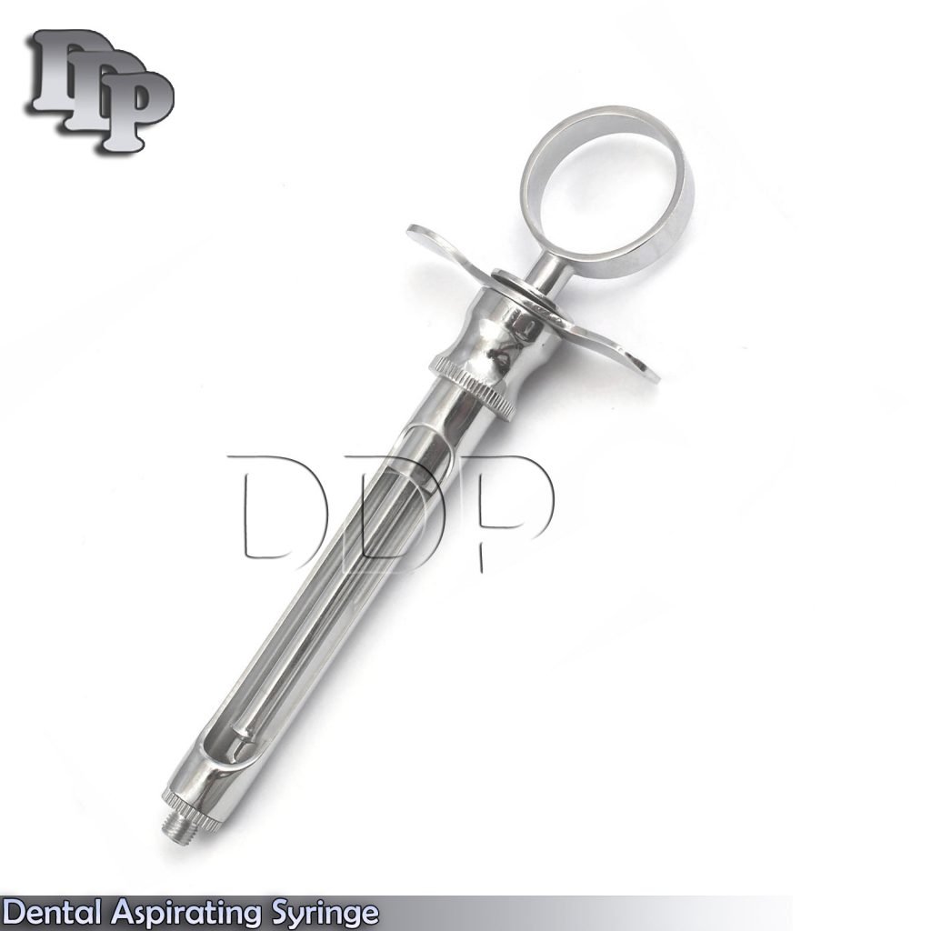 12 Dental Aspirating Syringe 2.2 CC. Dentist Surgical Instruments