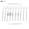 12 Dental Mirror # 5 Neuro Surgical Dental Instruments