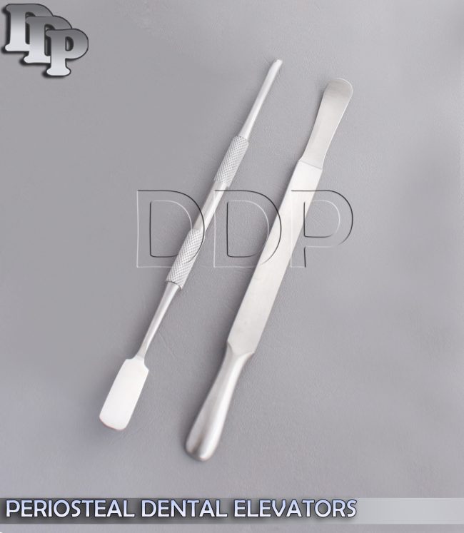 2 PERIOSTEAL DENTAL ELEVATOR SELDIN S23+PRICHARD PR3