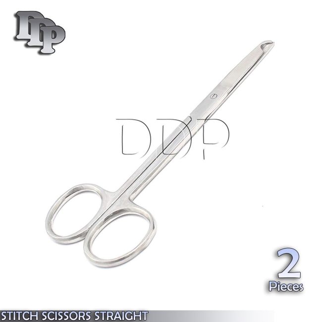 2 Pieces Of Spencer Stitch Scissors 5.5" Delicate Surgical Instruments