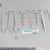 20 PCS MINOR SURGERY SURGICAL VETERINARY INSTRUMENTS KIT FORCEPS SCISSORS