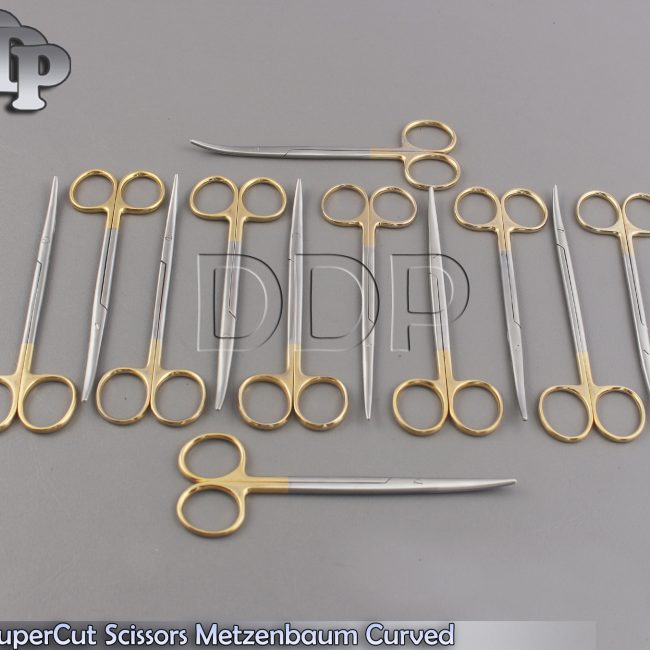 20 SuperCut Scissors Metzenbaum 5.5" Curved Surgical Dental Veterinary Instrumen