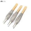 3 ADSON 1X2+DRESSING +ADSON BROWN TISSUE PLASTIC SURGERY FORCEP FENESTRATED GOLD
