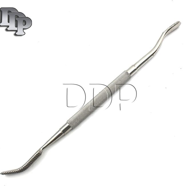3× Dental Bone File # 45 Double Ended Medical Surgical Grafting Instruments
