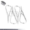 4 Pcs Orthodontic Mathieu Needle Holder Forceps Dentistry Ligature Pliers