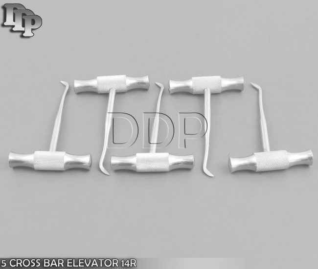 5 CROSS BAR DENTAL ROOT ELEVATOR WINTER BLADE 14R