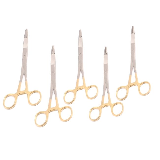 5 EA PREMIUM GERMAN Olsen Hegar Needle Holder 6.5" Surgical Veterinary Dental