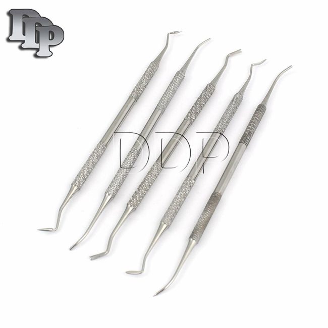 5 PCS P.K Thomas Set Waxing & Modelling Carvers Laboratory Filling Instruments