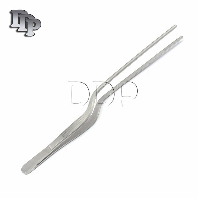 6 ADSON Bayonet Dressing Ear Forceps 8.25" SERRATED