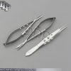 CASTROVIEJO MICRO MINOR SURGERY SURGICAL SCISSORS+NEEDLE HOLDER+SUTURE FORCEPS