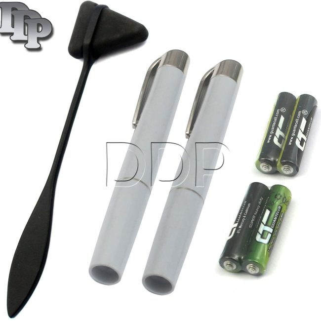 DDP First Responder 2pc Reusable Penlights And Tactical Black Taylor Hammer