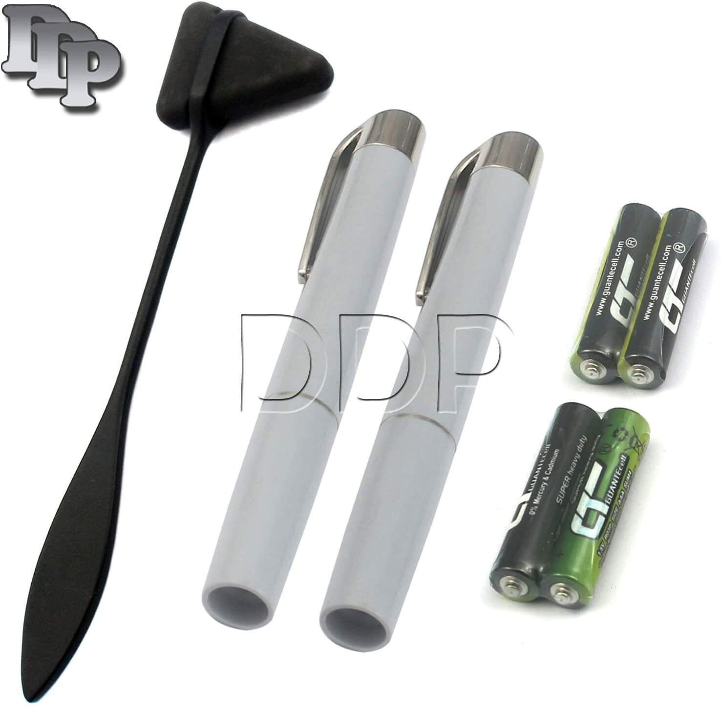 DDP First Responder 2pc Reusable Penlights And Tactical Black Taylor Hammer