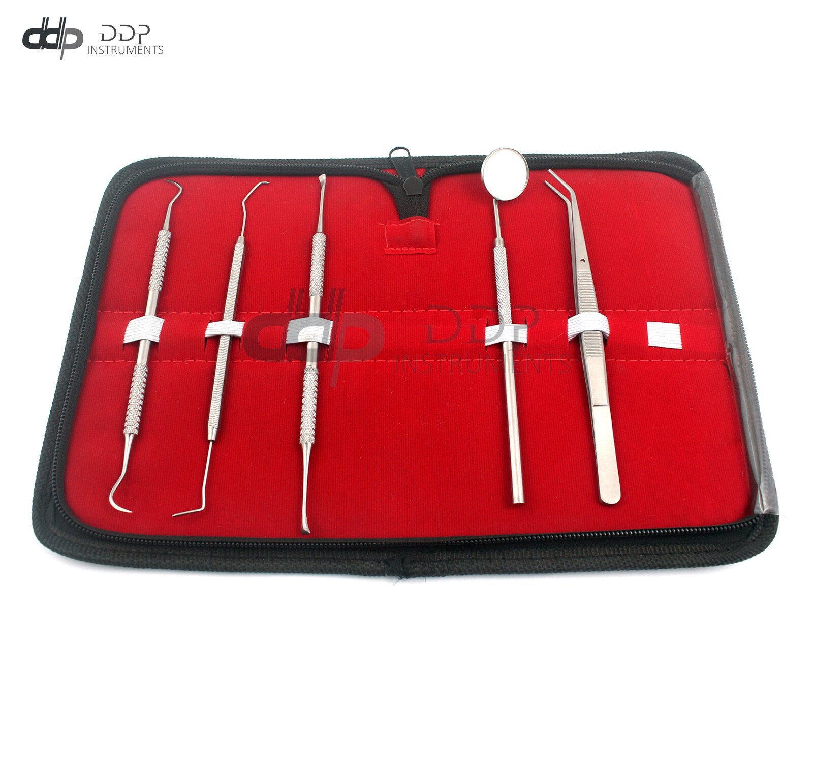 Dental 5pcs Scaler Oral Hygeine Tools Deep Cleaning Professional Set Kit Teeth