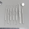 Dental 7 Pcs Tartar Plaque Calculus Plaque Scraper Tooth Remover Set,PR-0098