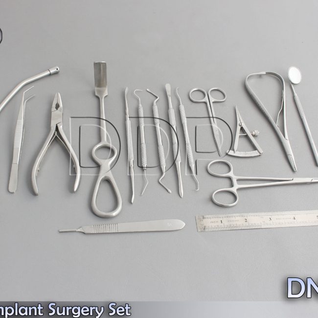 Dental Implant Surgery Set of 16 Pcs Surgical Instruments DN-395