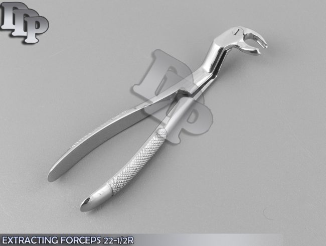 EXTRACTING FORCEPS 22-1/2R SURGICAL DENTAL INSTRUMENTS
