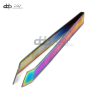 Fish Skin Remover Kitchen Tool with bone Tweezers Multi/Rainbow S.Steel DS-1402