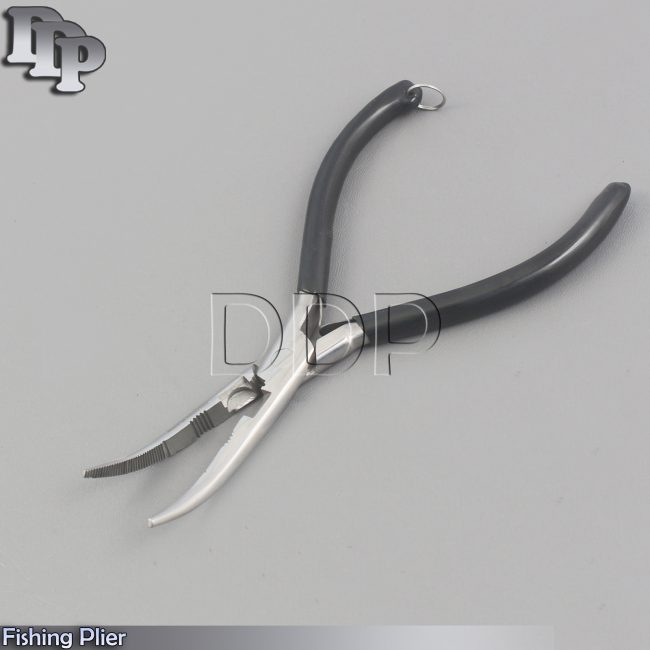 Fishing Plier Wire Line Cutter Split Ring Scissors Hook Remover Trackle Tool New