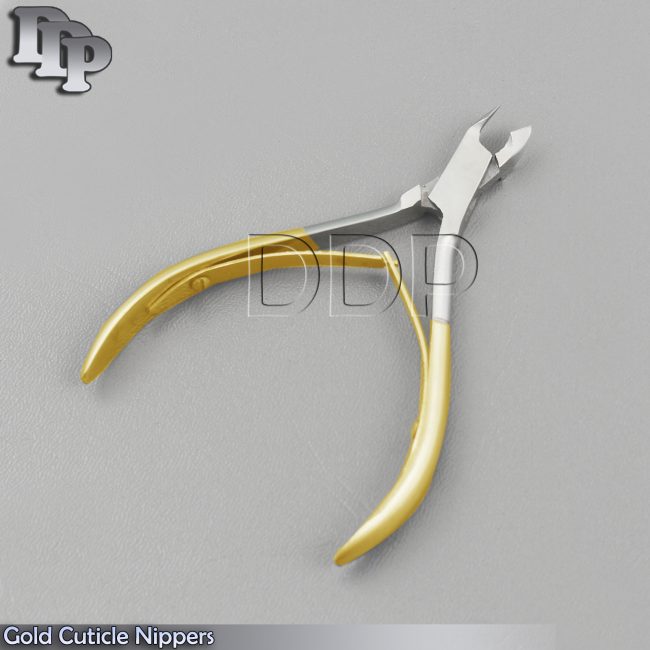 Gold Stainless Steel Cuticle Nippers
