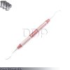 Gracey Curettes 5/6 Periodontal Dental Scalers Color Handle Red
