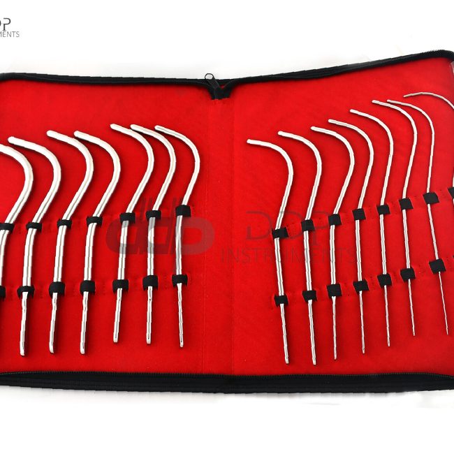 Guyon Urinary Instruments Kit Of 15 Pieces Bougies Gynec DS-1346-215