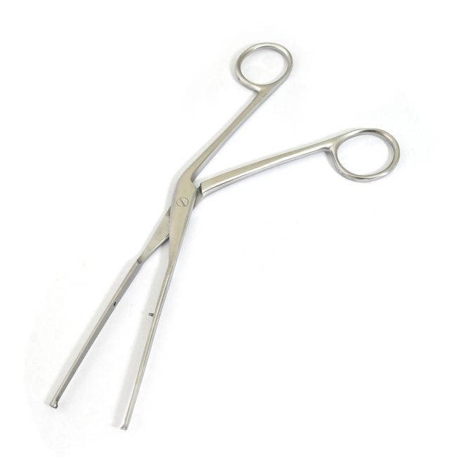 LUBET-BARBON Nasal Tissue Forceps 8'' 1x2 Teeth Surgical Instruments DS-2255