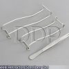 Lip And Cheek Retractors Set of 2 + Corn Suture Tweezers X 1