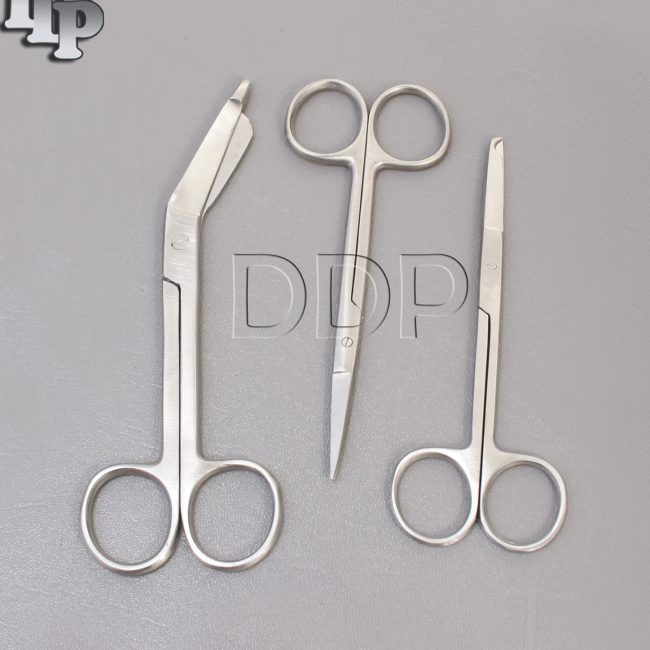 Lister Bandage, Stitch, Iris Scissors, Veterinary Dental Surgical Instruments
