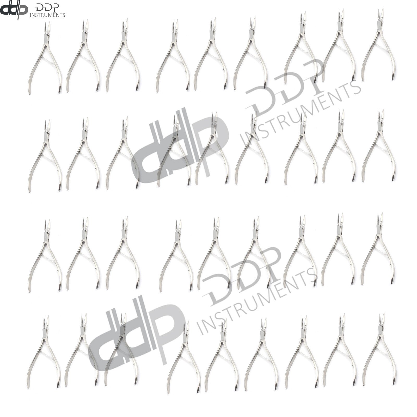 Lot Of 50 Pcs Virtus Splinter Forceps Straight 6" Serrated Spring Handle S.Steel